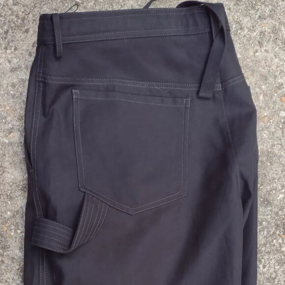 Dion Lee Black Utility Twill Pants AUS 14 UK 14 US 10 High Waist Zip Cuff NWOT - Picture 7 of 13